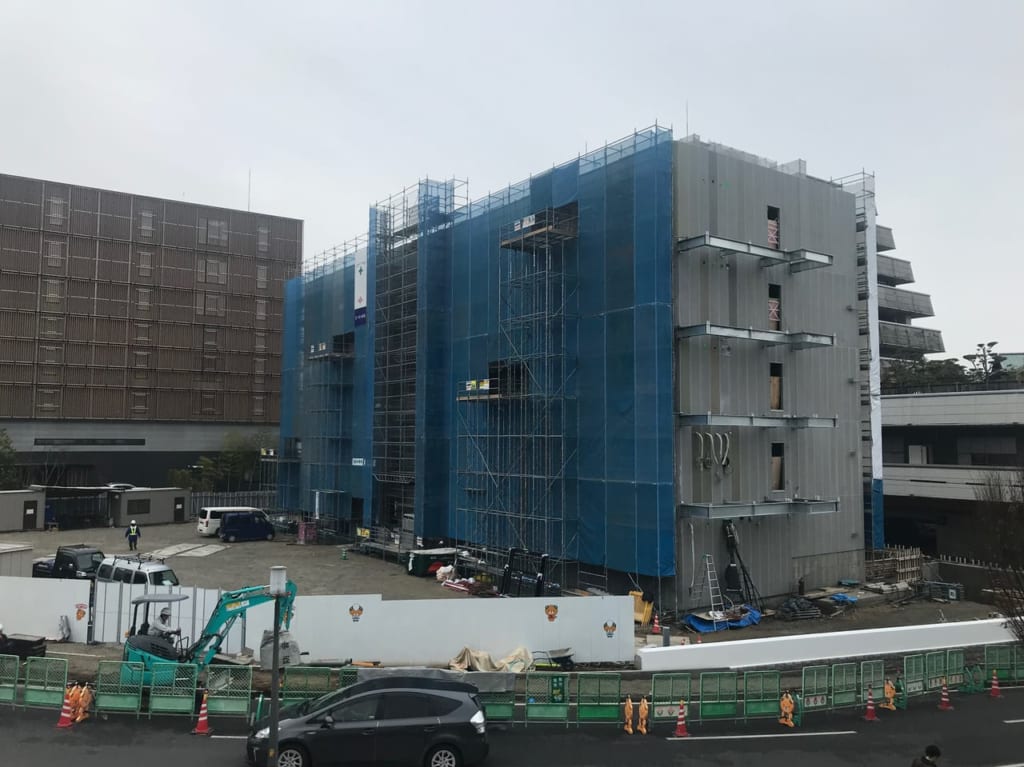 椿館別館工事中1月下旬