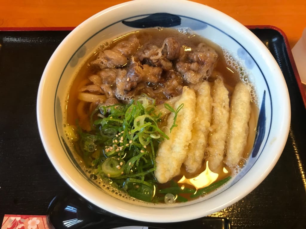 空太郎の肉うどん