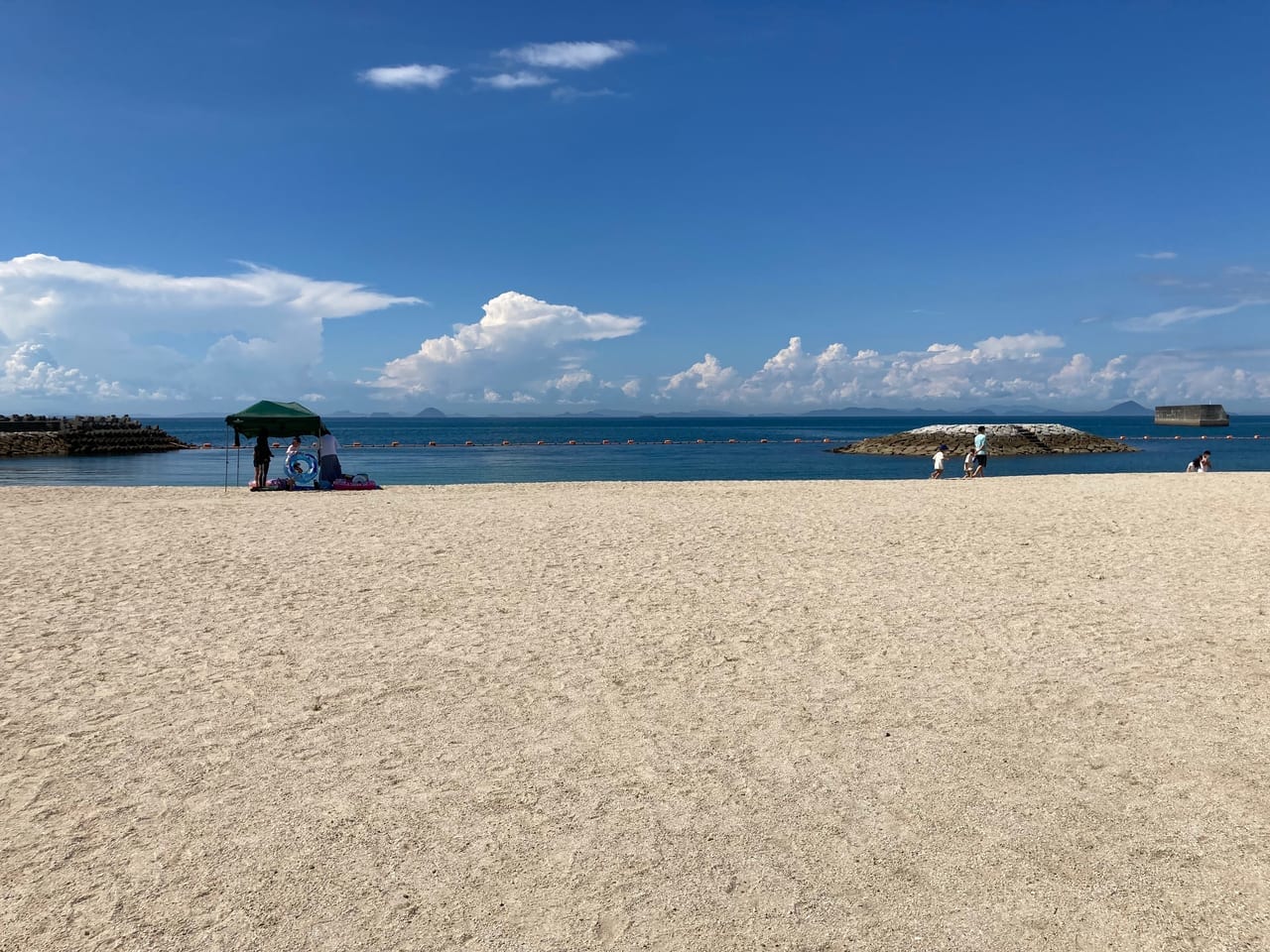 道の駅ふたみ、海岸