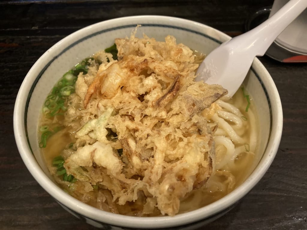福楽かきあげうどん