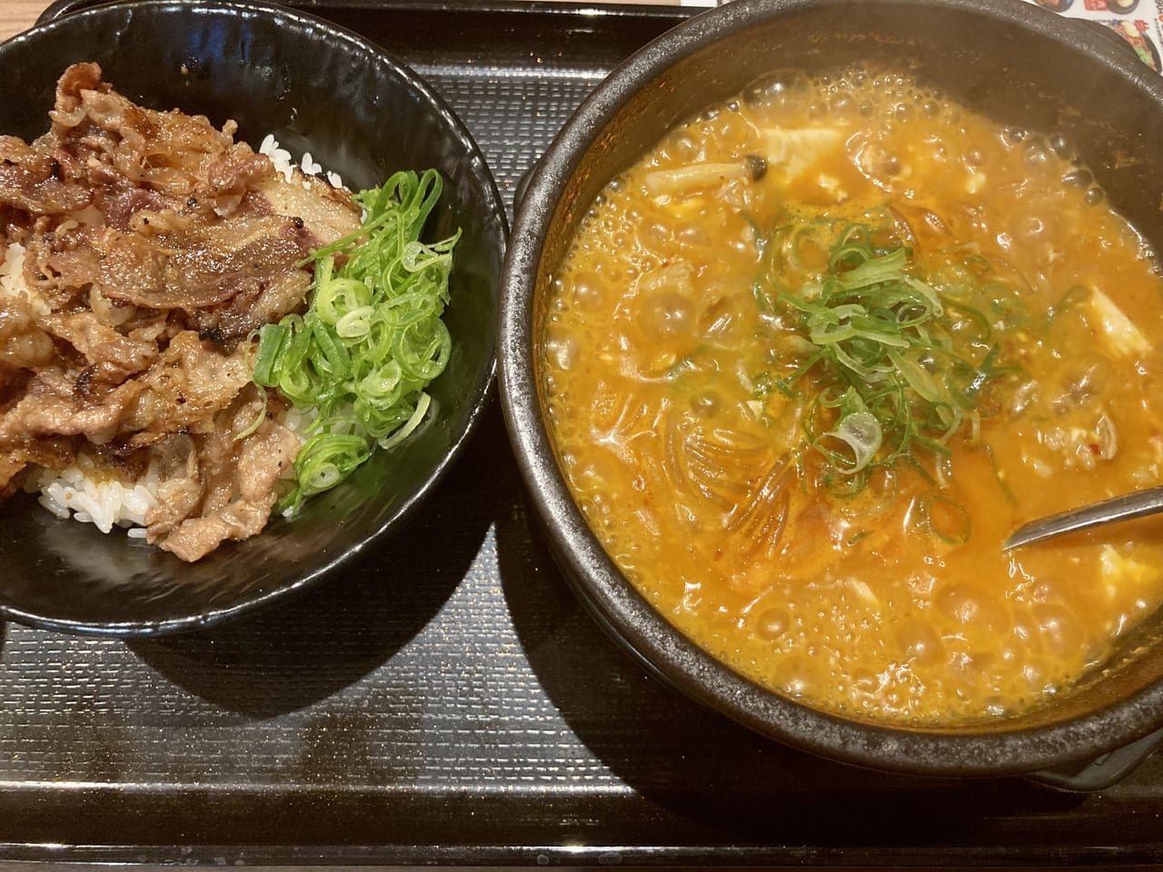 韓丼セットメニュー