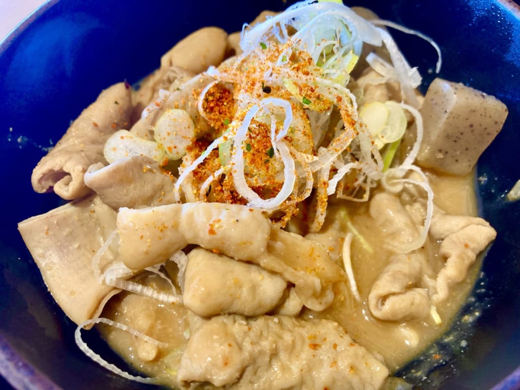 ゆで太郎モツ煮