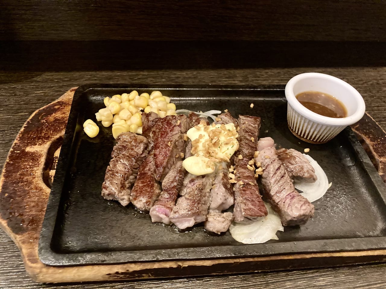 まつちかステーキ食堂元祖ランチステーキ