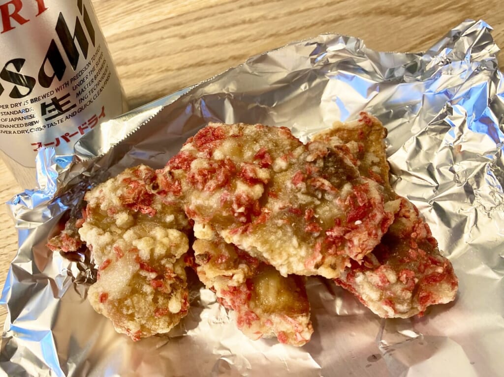 カリッジュ富久店紅生姜唐揚げ