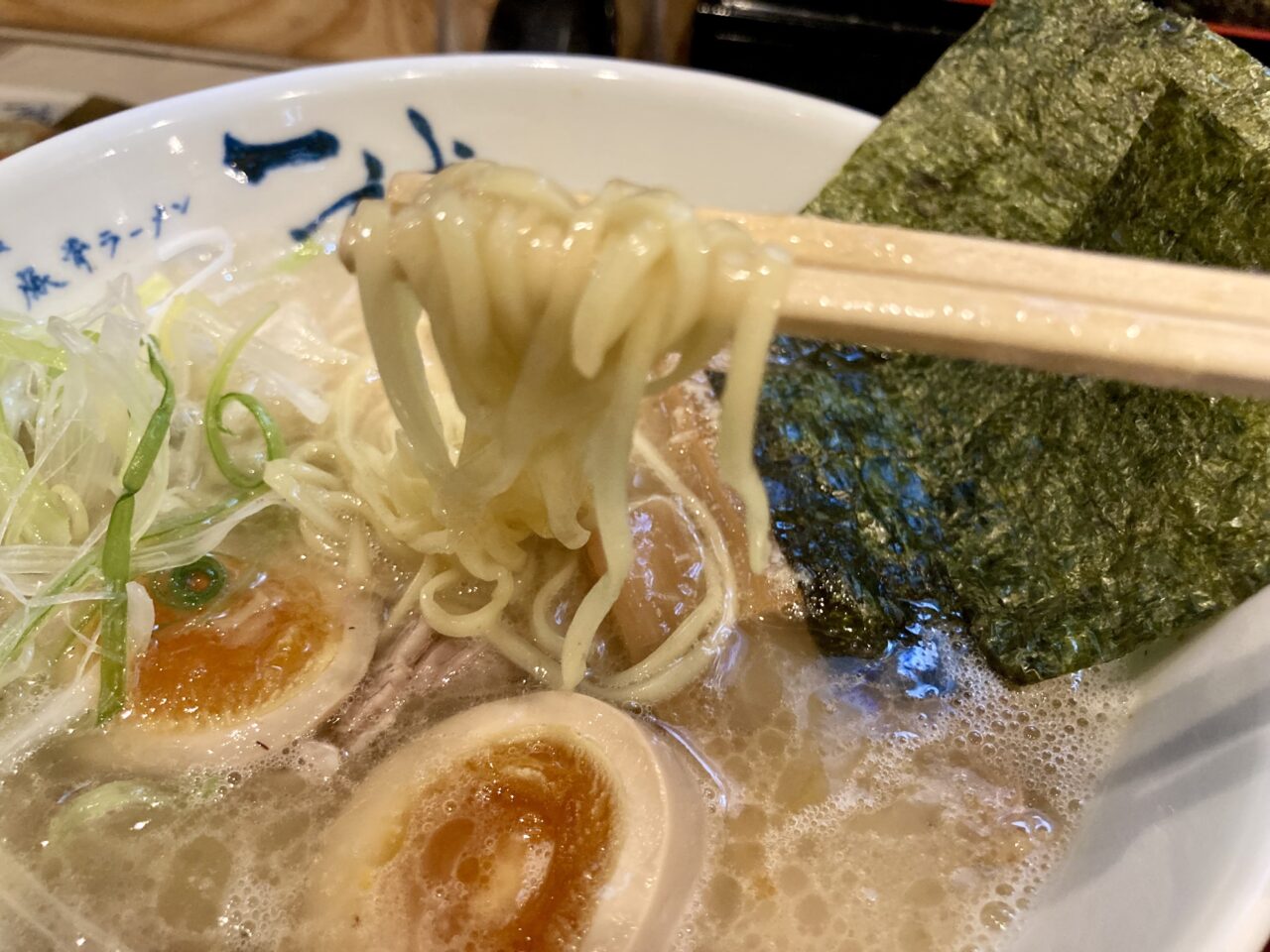 帆立豚骨一誠のラーメン