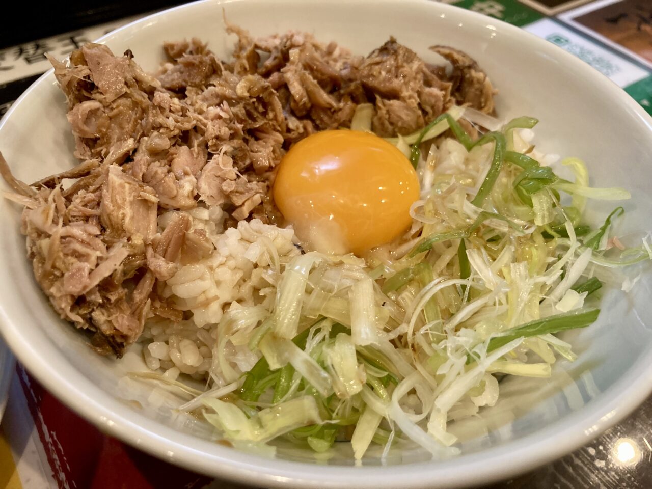 帆立豚骨一誠チャーシュー丼