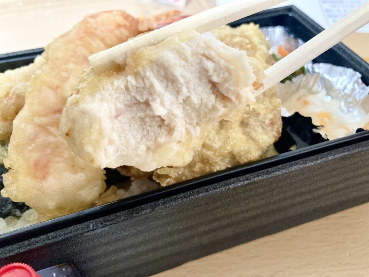 とり天空太郎3種天丼