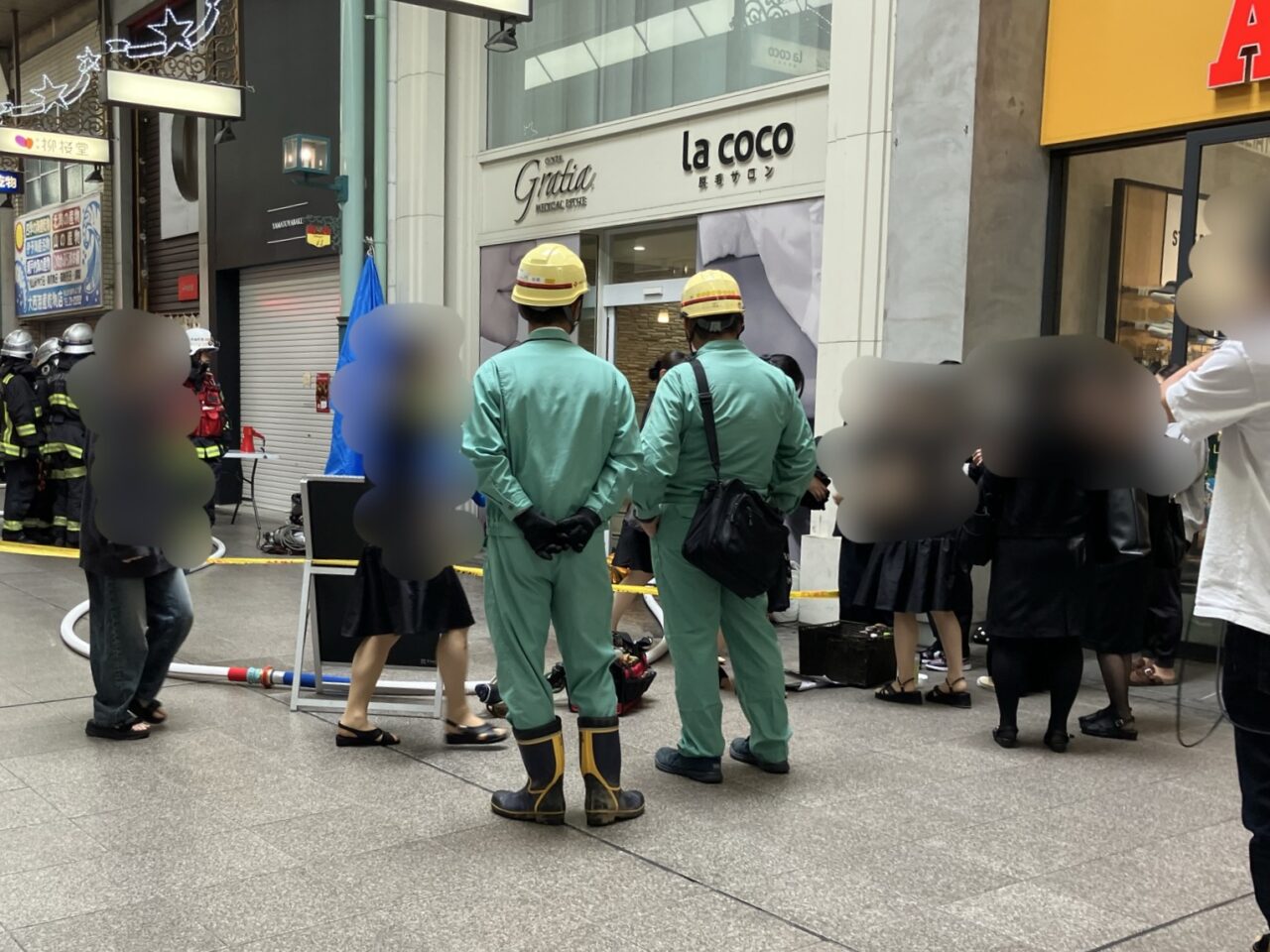 銀天街脱毛サロン火事